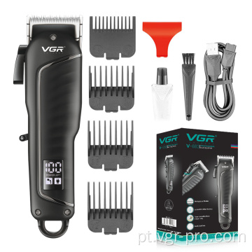 VGR V-683 Barber Recarregável Cabelo Profissional